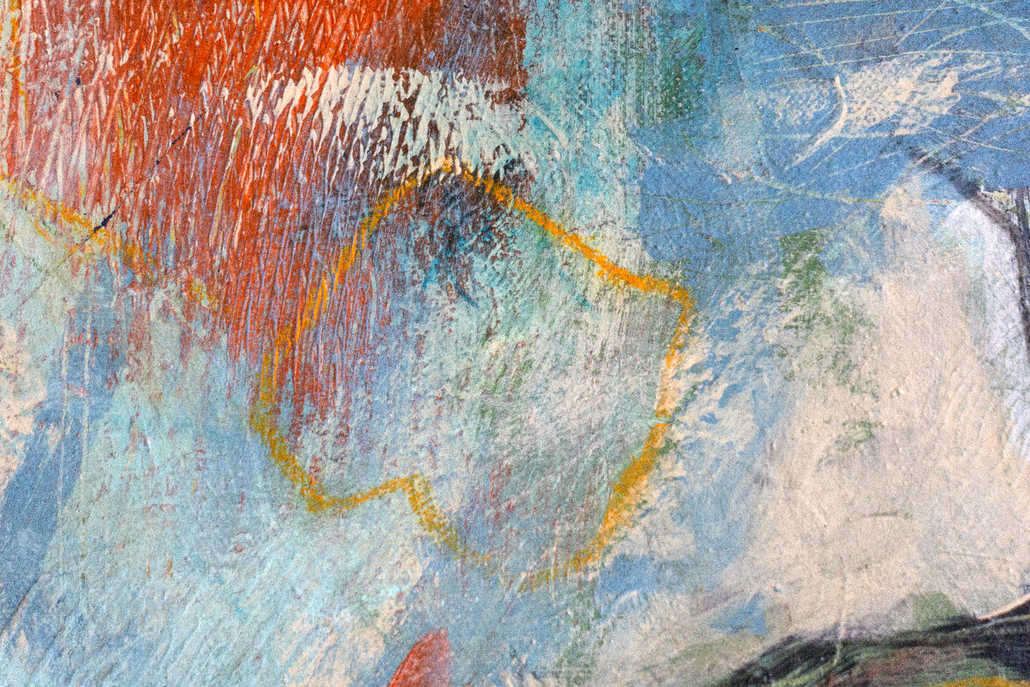 Bedrock Alibi | Original Abstract Landscape Painting