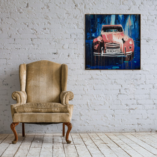 'French Kiss In Pink' (Limited Edition Print)