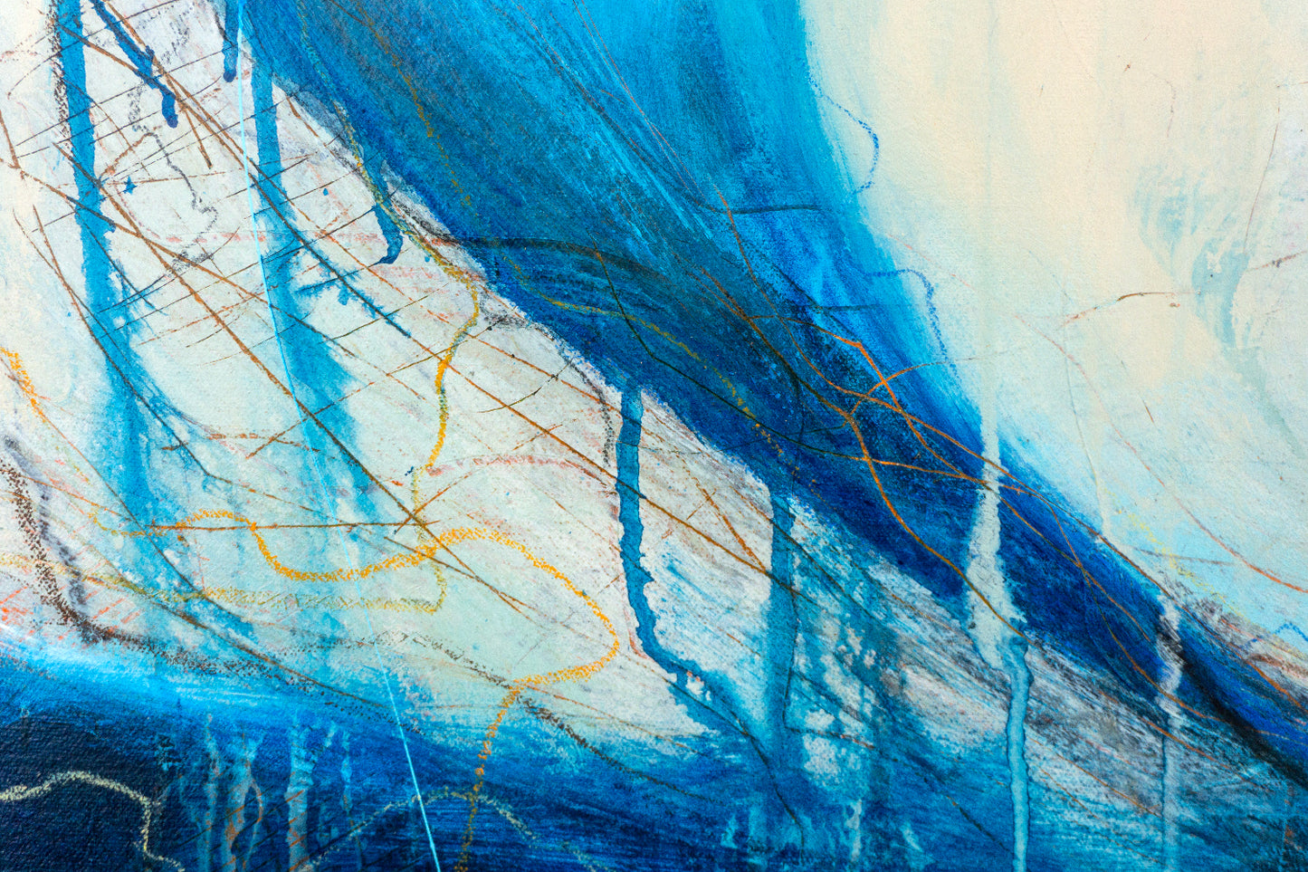 Low Tide Orchestra | Original Abstract Landscape Painting