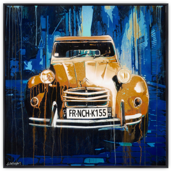 'French Kiss In Orange' (Limited Edition Print)