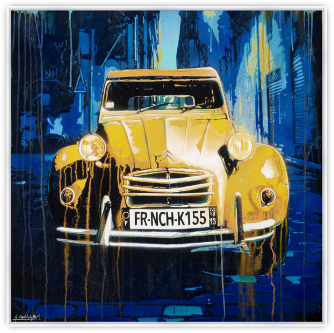 'French Kiss In Yellow' (Limited Edition Print)