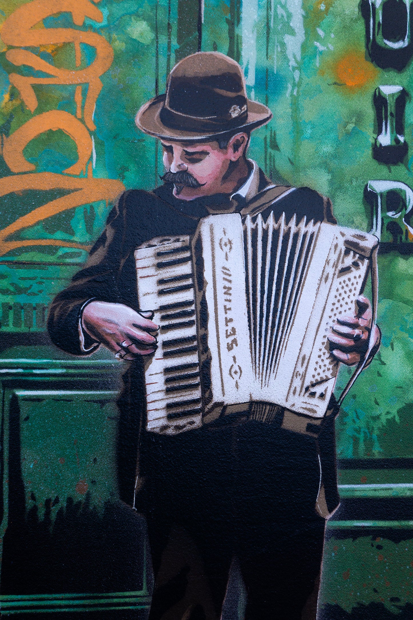 'The Accordion Player'