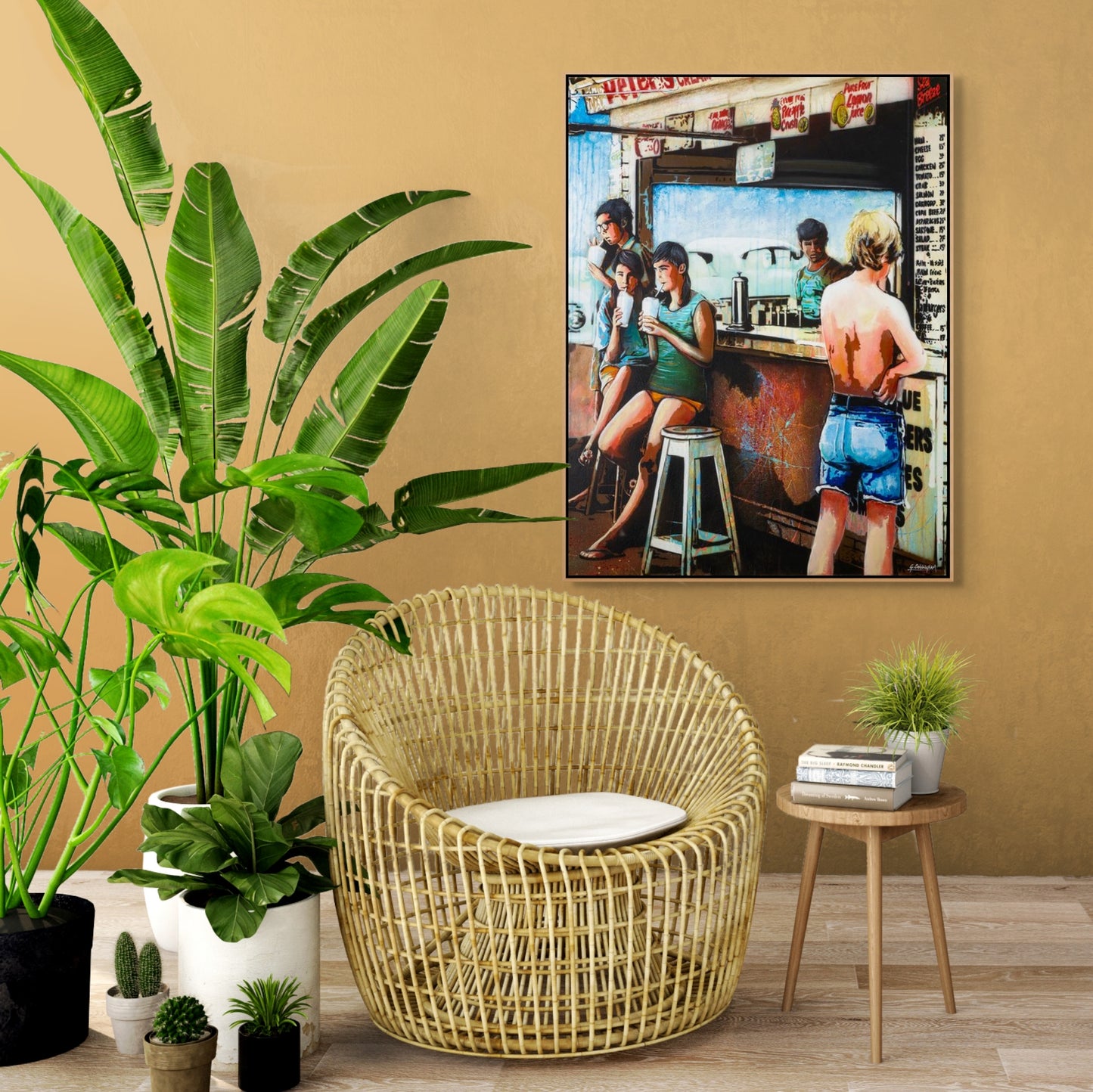 'The Kiosk' (Reproduction Print)