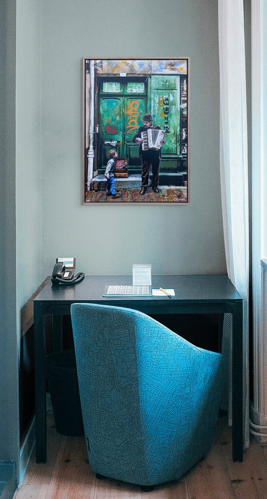 'The Accordion Player' #2