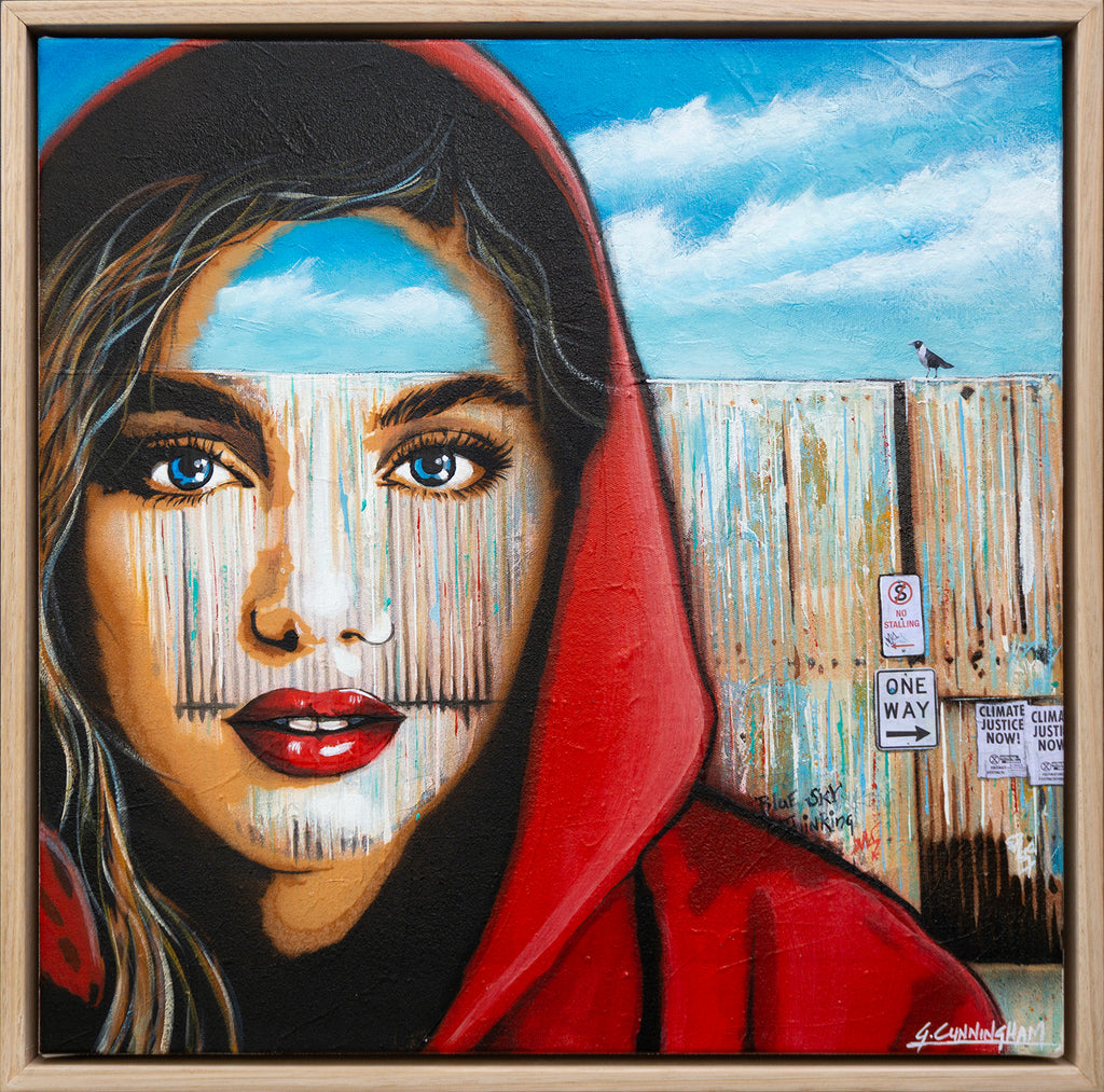 'Blue Sky Thinking' Geoff Cunningham Art