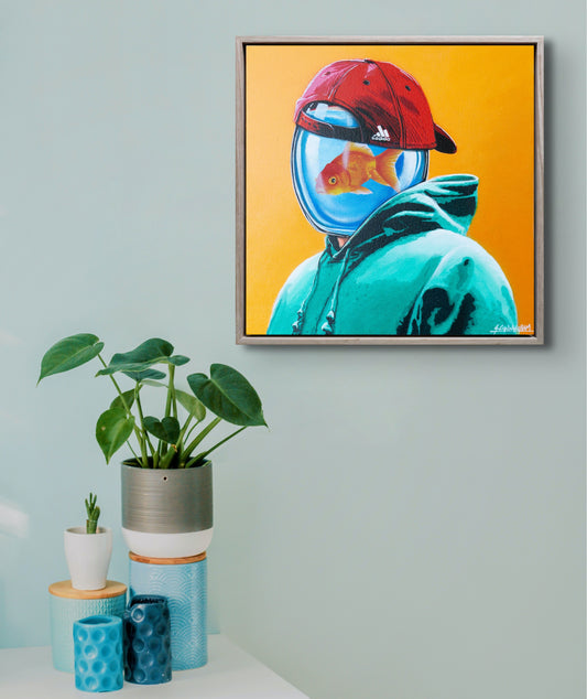 'The Green Hoodie' (Limited Edition Print)