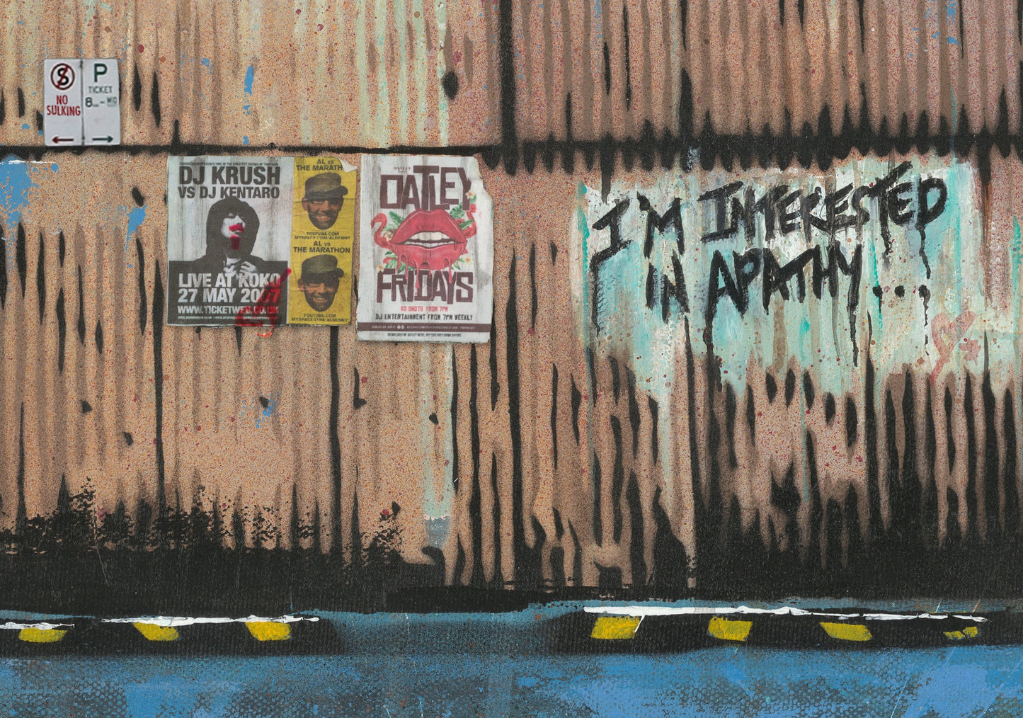 'I'm Interested In Apathy' (Reproduction Print)