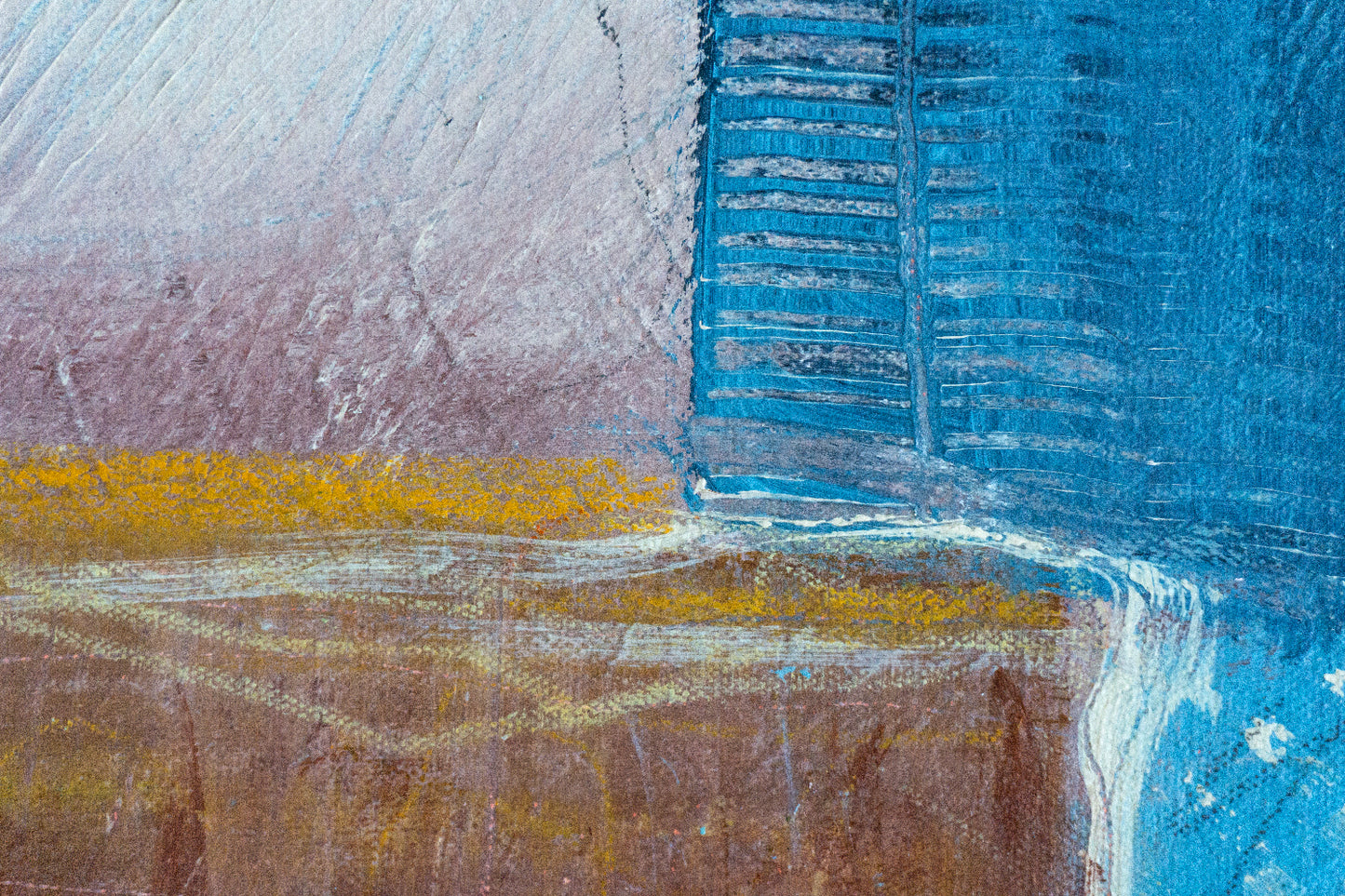 Backroad Velcro | Original Abstract Landscape Painting