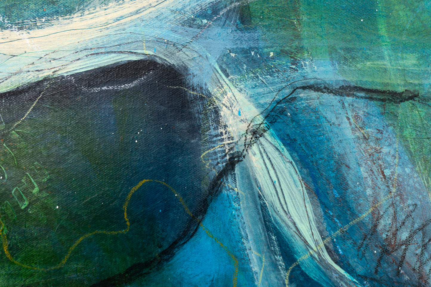 Borrowed Tide   | Original Abstract Landscape Painting