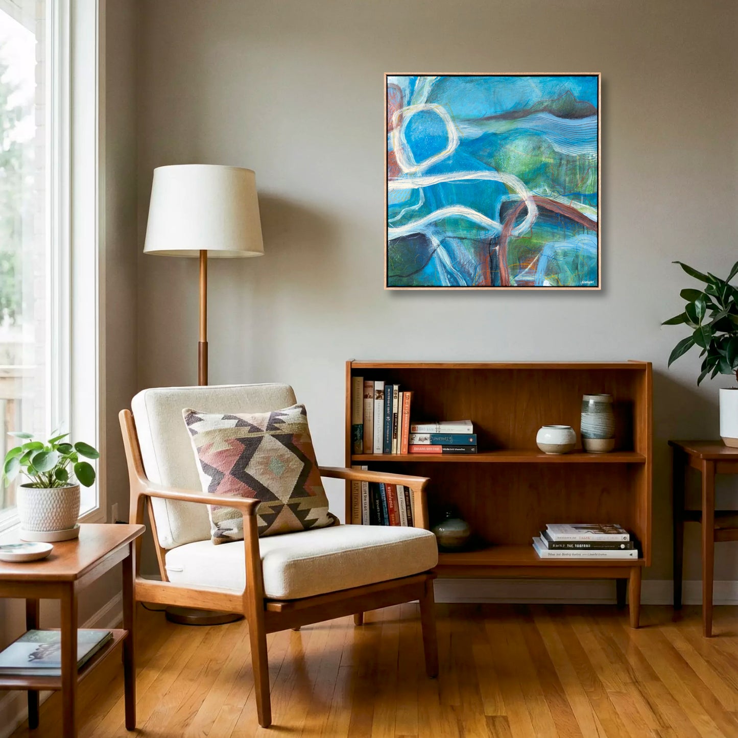 Borrowed Tide   | Original Abstract Landscape Painting
