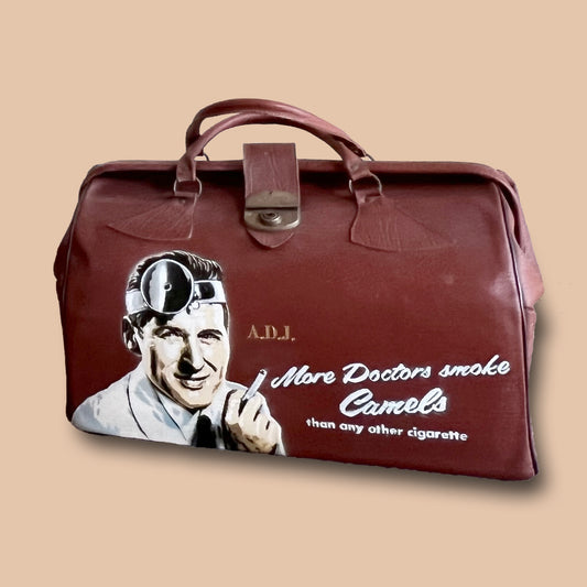 'More Doctors Smoke Camels' (Dr. Bag)
