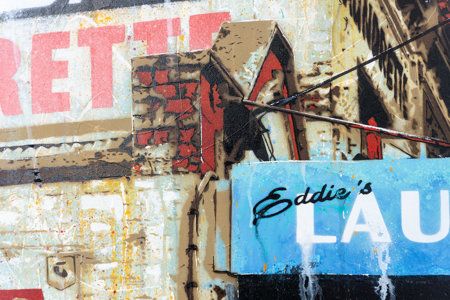 'Eddie's Laundry' (Limited Edition Print)