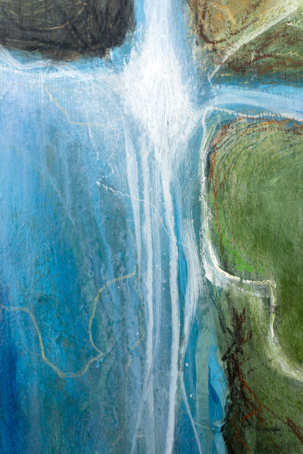 Estuary Almanac  | Original Abstract Landscape Painting