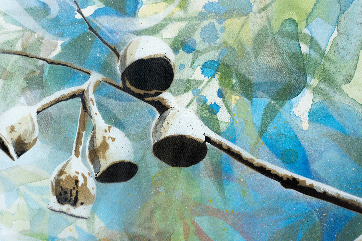 'Here Comes The Sun (Wattle Bird)' (Reproduction Print)