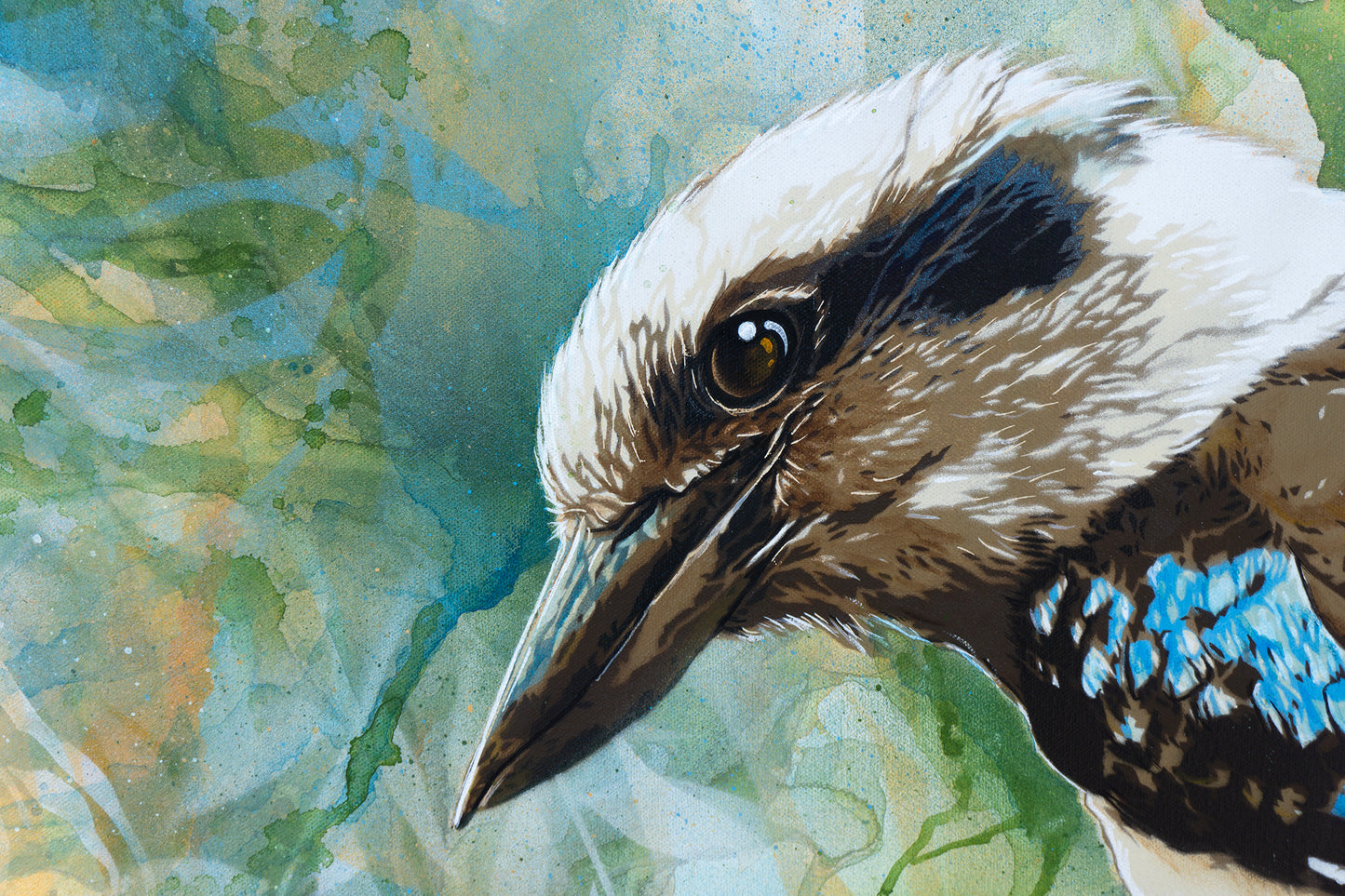 'I Spy (Kookaburra)' (Reproduction Print)