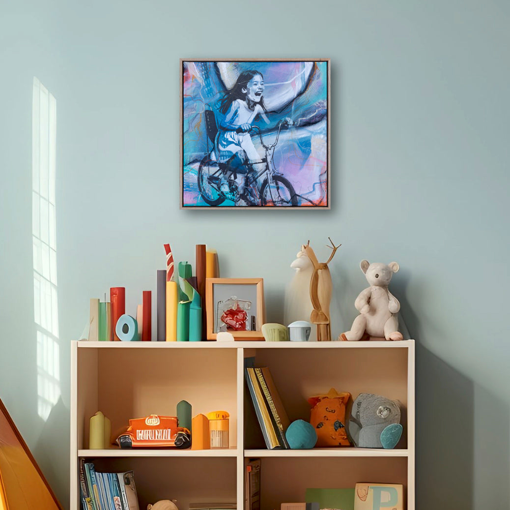Joy Frequency | Original Memory Landscape Painting