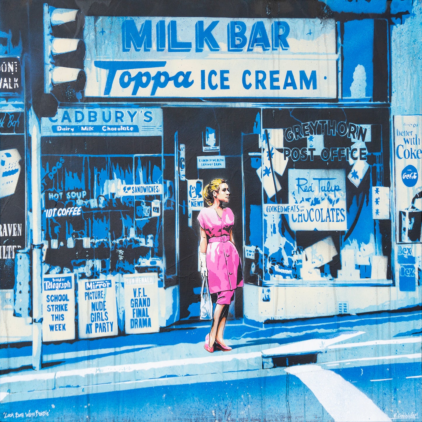 'Look Both Ways Barbie'