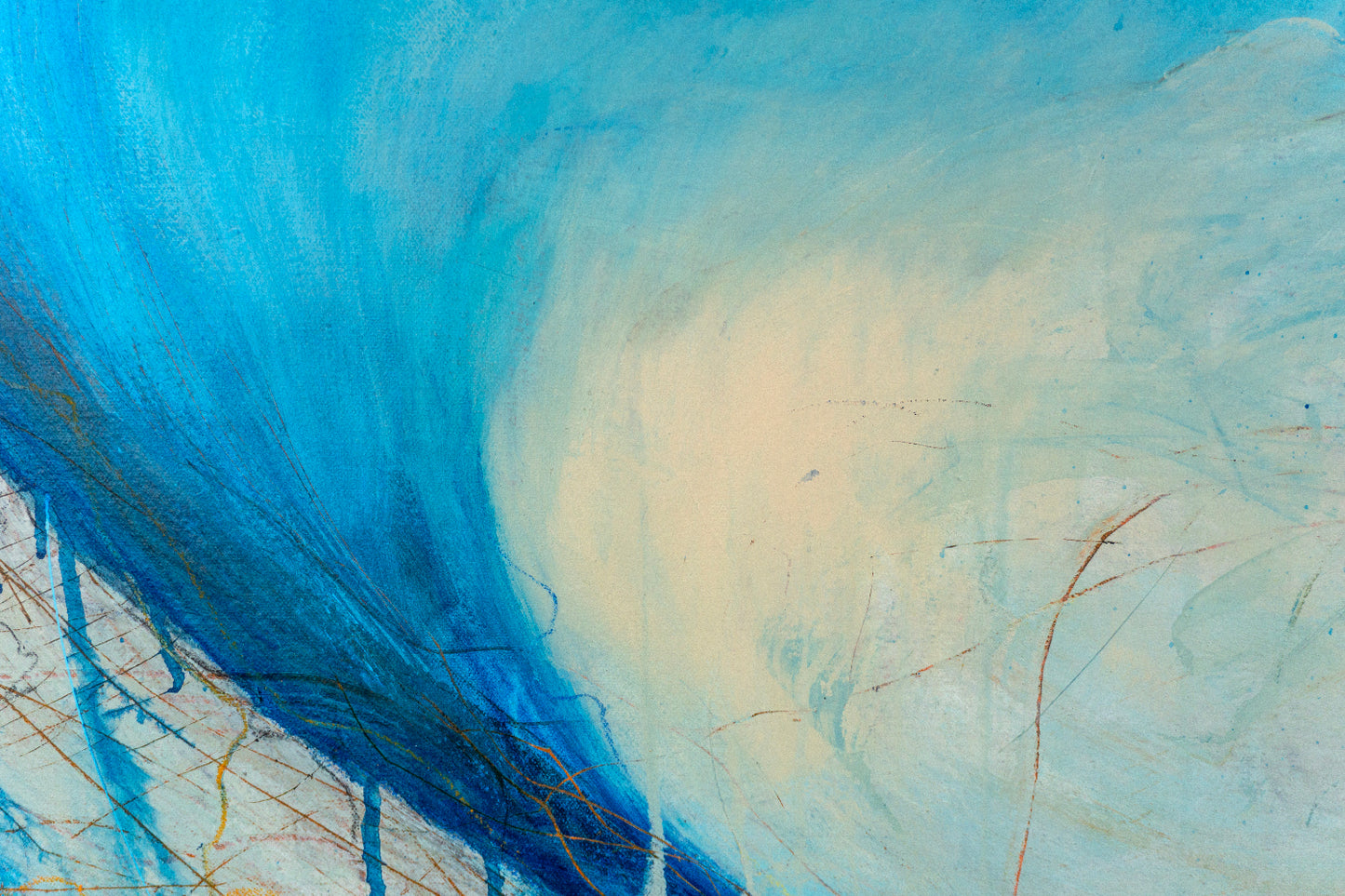 Low Tide Orchestra   | Original Abstract Landscape Painting