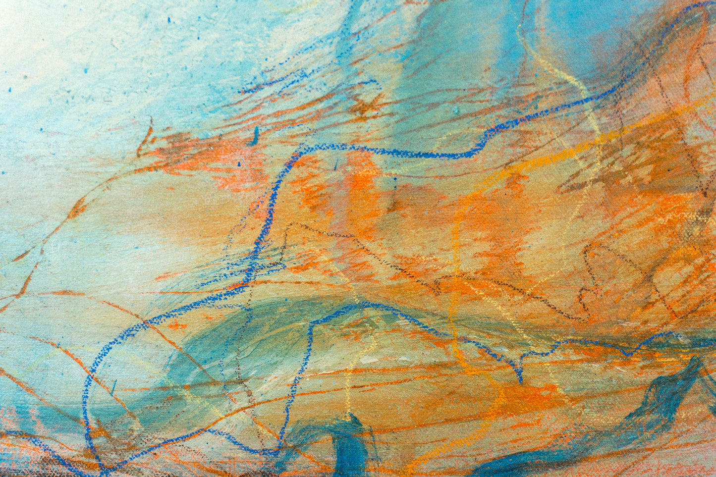 Low Tide Orchestra   | Original Abstract Landscape Painting