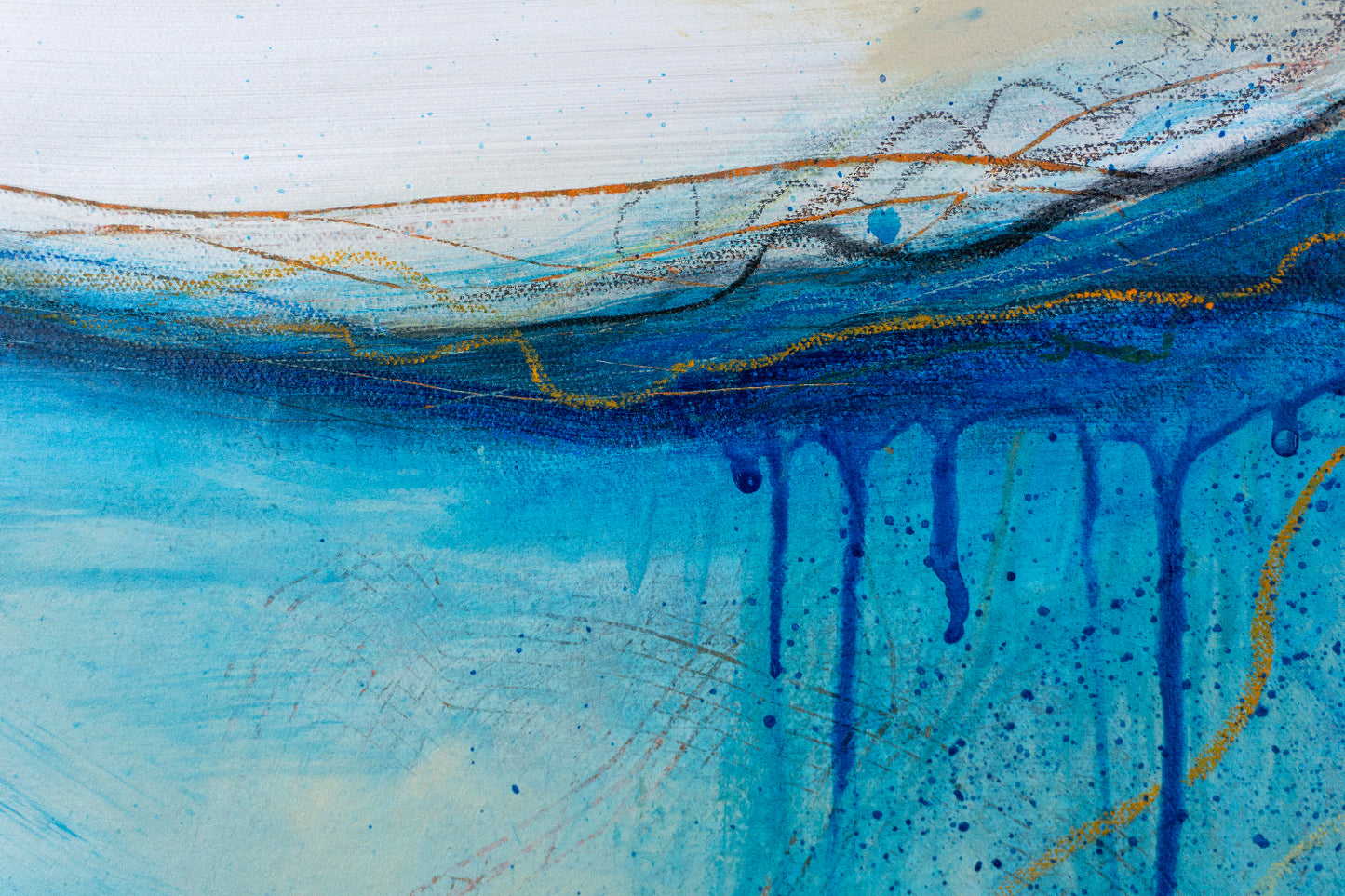 Low Tide Orchestra   | Original Abstract Landscape Painting