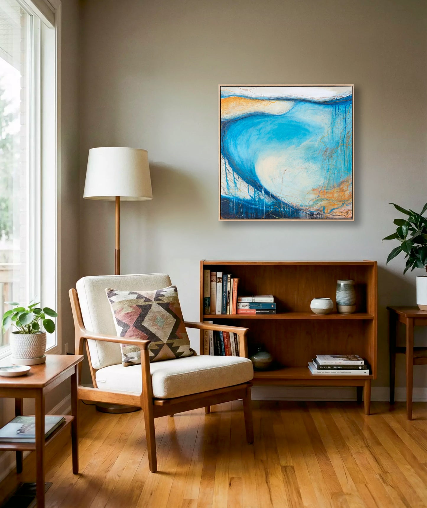 Low Tide Orchestra   | Original Abstract Landscape Painting