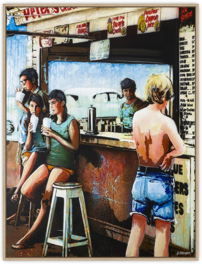 'The Kiosk' (Reproduction Print)