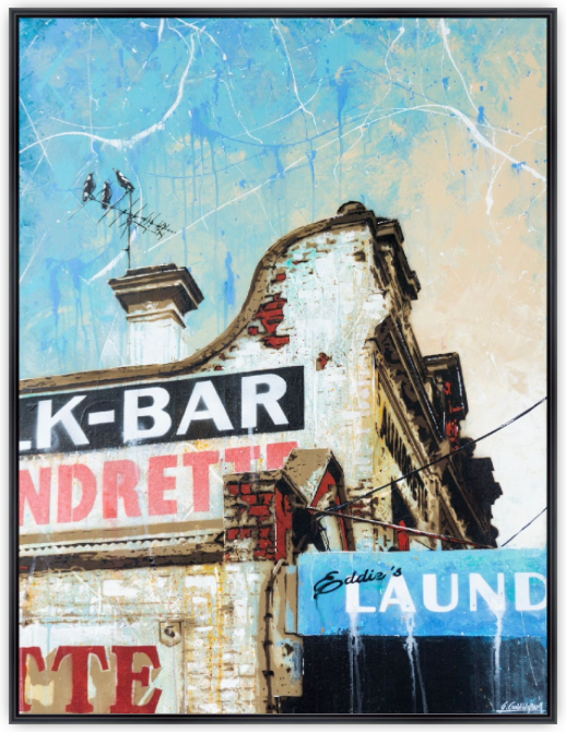 'Eddie's Laundry' (Limited Edition Print)