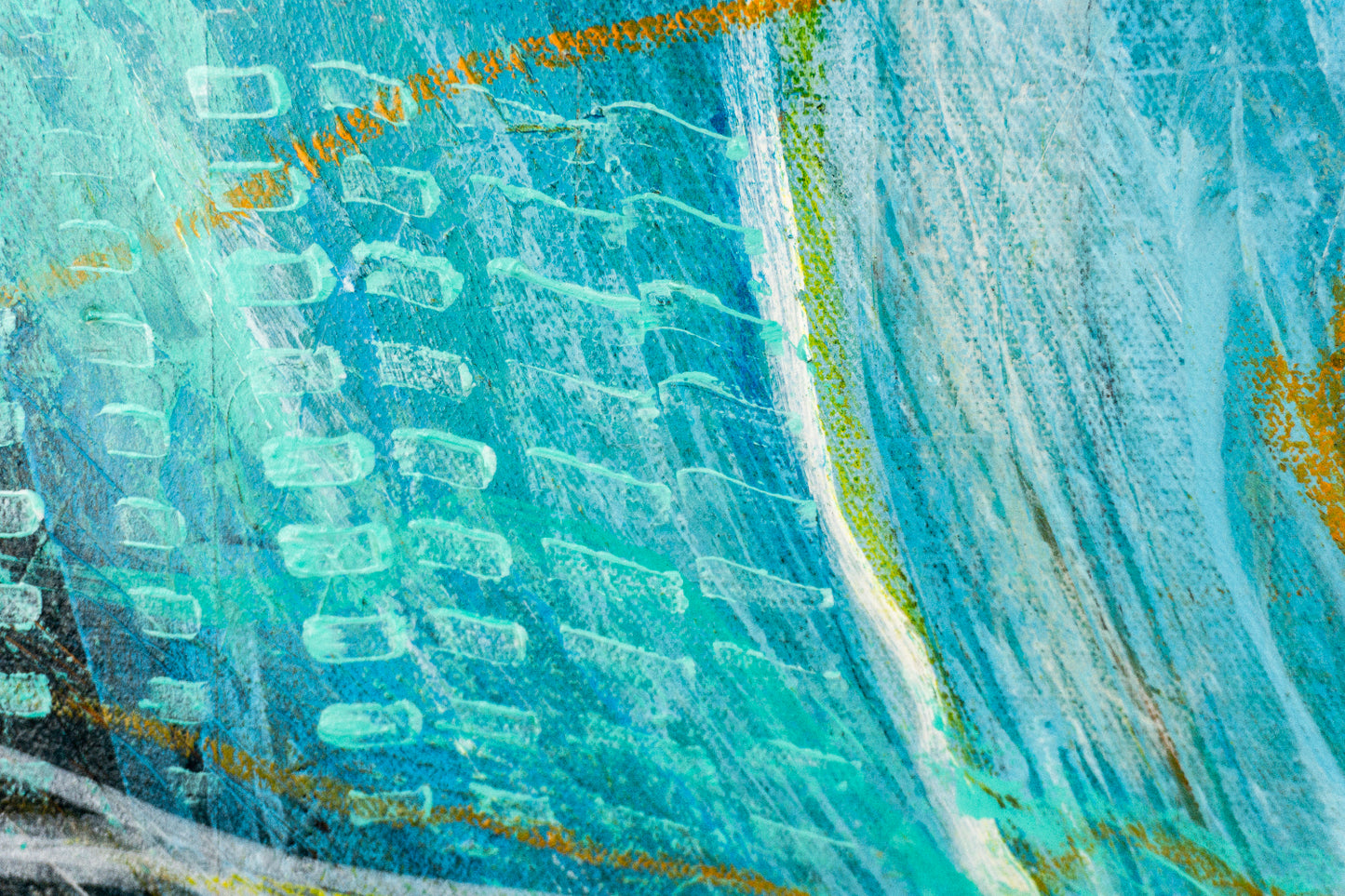 Tidal Karaoke   | Original Abstract Landscape Painting