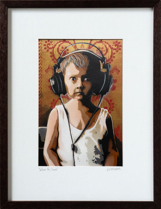 'Wired For Sound' (framed)