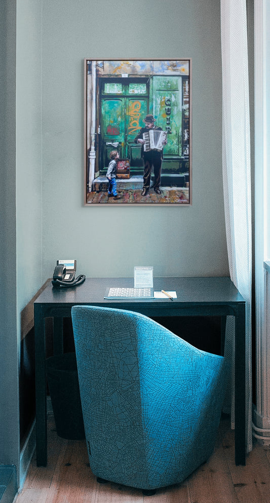 'The Accordion Player'