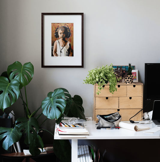 'Wired For Sound' (framed)